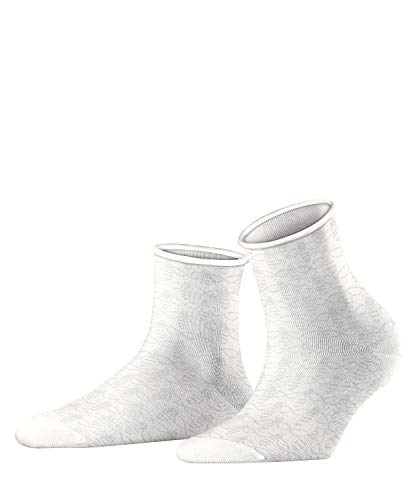 ESPRIT Damen Socken Transparent Bee - Baumwollmischung, 1 Paar, Weiß (Off-White 2040), Größe: 39-42 von ESPRIT