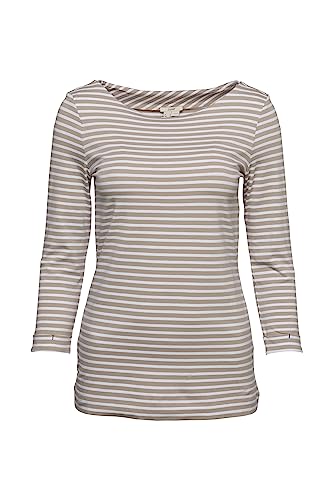 ESPRIT Damen T-Shirt 991ee1k385, 260/Light Taupe - New, XS von ESPRIT