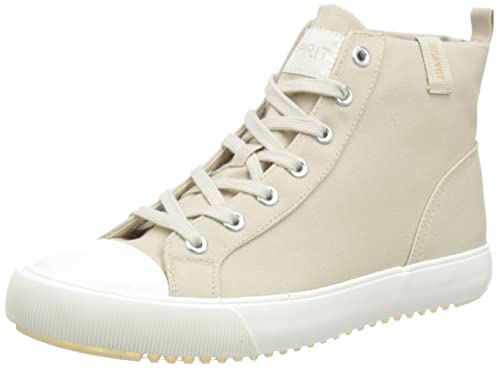 ESPRIT Damen lace up Bootie Sneaker, 295/CREAM BEIGE, 37 EU von ESPRIT