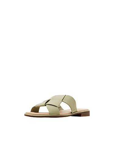 ESPRIT Damen modischer Slipper, 335/DUSTY Green, 42 EU von ESPRIT