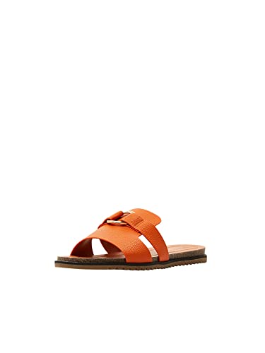 ESPRIT Damen modischer Slipper, Orange 1, 37 EU von ESPRIT