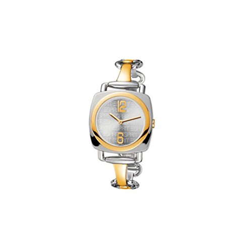 Esprit Damen Analog Quarz Uhr mit Edelstahl Armband ES100972008 von ESPRIT