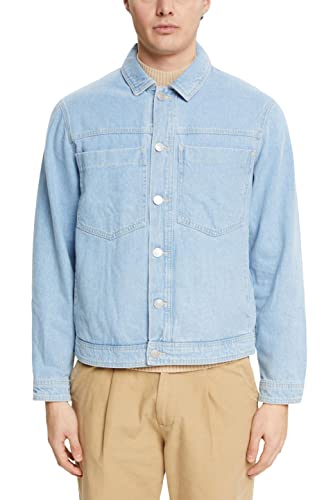 ESPRIT Herren 013EE2G307 Jacke, 903/Blue Light Wash, XXL ESPRIT Herren 013EE2G307 Jacke, 903/Blue Light Wash, XXL von ESPRIT