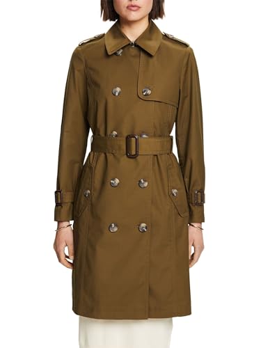 ESPRIT Doppelreihiger Trenchcoat mit Gürtel von ESPRIT