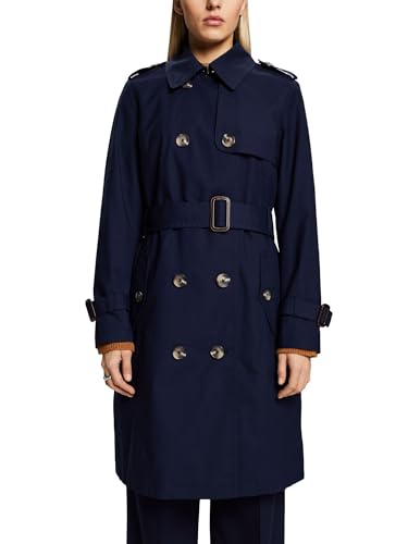 ESPRIT Doppelreihiger Trenchcoat mit Gürtel von ESPRIT