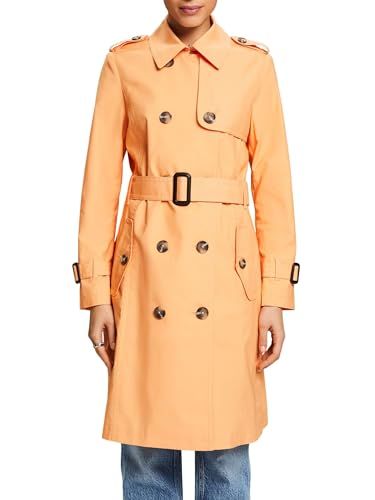 ESPRIT Doppelreihiger Trenchcoat mit Gürtel von ESPRIT