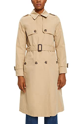 ESPRIT Doppelreihiger Trenchcoat mit Gürtel von ESPRIT