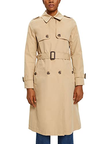 ESPRIT Doppelreihiger Trenchcoat mit Gürtel von ESPRIT