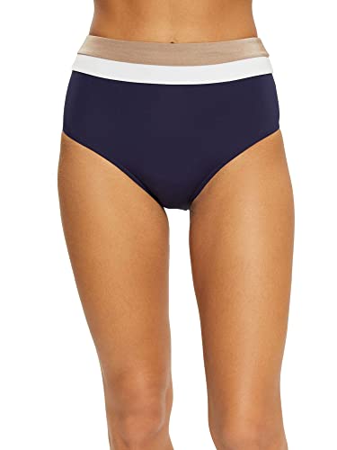 ESPRIT Damen Tayrona Beach Rcshigh.w.brief Bikini-Unterteile, Navy, 34 von ESPRIT