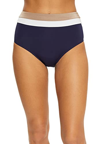 ESPRIT Damen Tayrona Beach Rcshigh.w.brief Bikini-Unterteile, Navy, 34 von ESPRIT