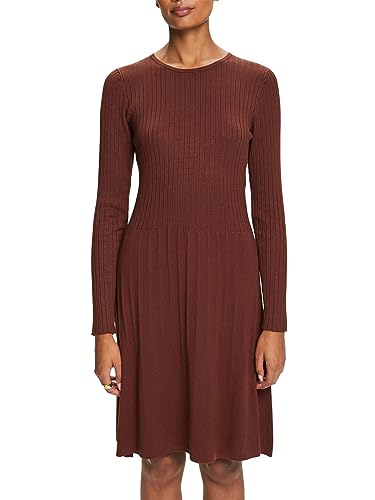 ESPRIT Damen 093EE1E303 Kleid, 210/BROWN, XL von ESPRIT