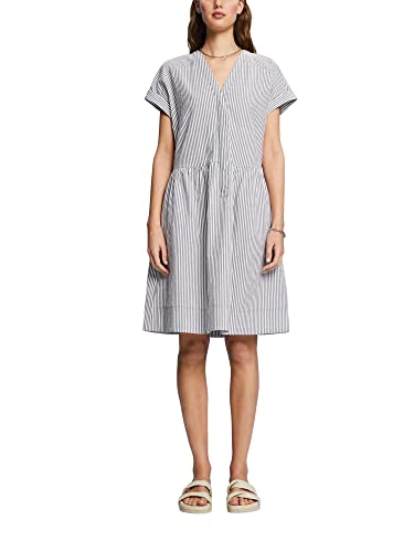 ESPRIT Damen 043EE1E328 Kleid, 400/NAVY, 36 von ESPRIT