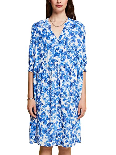 ESPRIT Damen 053EE1E307 Kleid, 058/ICE 4, 34 von ESPRIT