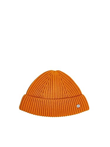 ESPRIT Damen 072CA1P301 Beanie-Mütze, 710/HONEY Yellow, 1SIZE von ESPRIT