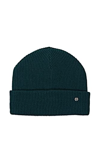 ESPRIT Damen 112CA1P301 Beanie-Mütze, 370/TEAL Green, Standard von ESPRIT