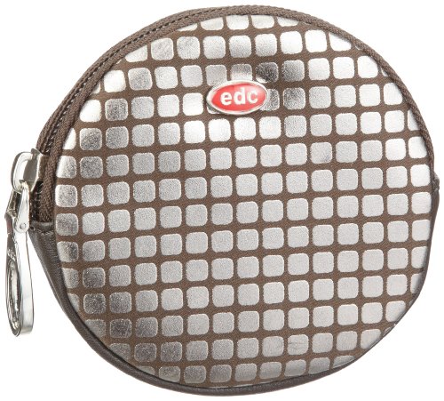 ESPRIT EDC by Coin Pouch K48041 Damen Portemonnaies, 9X9 braun(Chocolate Brown) von ESPRIT