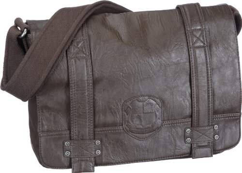 ESPRIT EDC by Kansas K97000 Herren Messengerbags, 28X38X10 braun(Chocolate Brown) von edc by Esprit