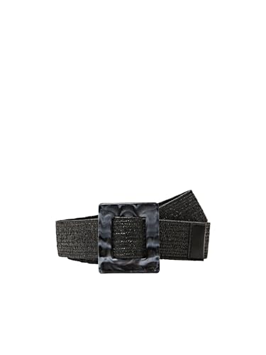 ESPRIT Damen 044ea1s320 Gürtel, 001/Black, S von ESPRIT