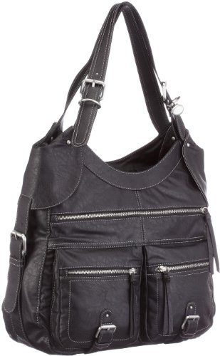 ESPRIT F15024 Faith, Damen Shopper, Schwarz (black 001), 41,5X41X11 von ESPRIT