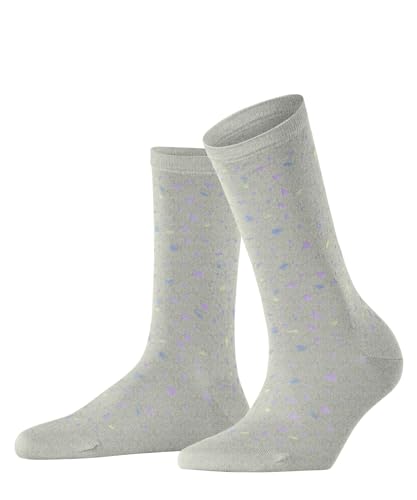 ESPRIT Damen Socken Terrazzo Sock W So Viskose gemustert 1 Paar, Grau Storm Grey 3820, 39-42 von ESPRIT