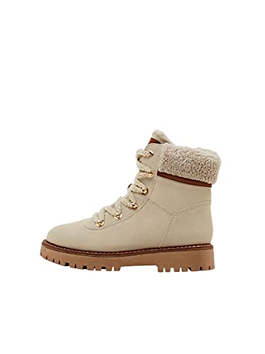 ESPRIT modischer Damen Fashion Boot, 110/OFF White, 39 EU von ESPRIT
