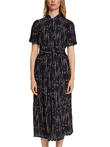 ESPRIT Damen 062EE1E311 Kleid, 003/BLACK 3, 38 von ESPRIT