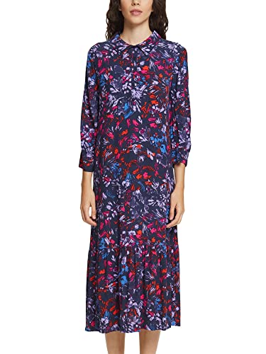 ESPRIT Damen 082ee1e302 Kleid, Navy, 36 EU ESPRIT Damen 082ee1e302 Kleid, Navy, 36 EU von ESPRIT