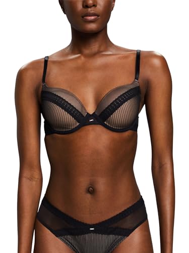 ESPRIT Gepolsterter BH Damen,Schwarz,80D von ESPRIT