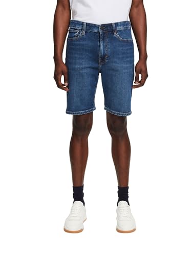 ESPRIT Herren 994ee2c304 Jeans-Shorts, 901/Blue Dark Wash, 30W von ESPRIT