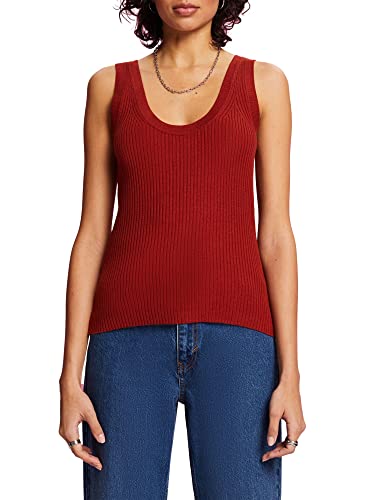 ESPRIT Damen 043EE1I301 Pullover, 805/TERRACOTTA, XXS von ESPRIT