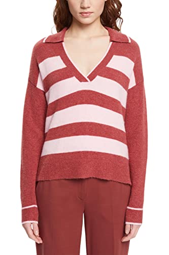 ESPRIT Damen 092ee1i313 Pullover, New Terracotta, M EU von ESPRIT