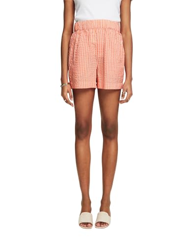 ESPRIT Gestreifte Shorts in Crinkle-Optik von ESPRIT