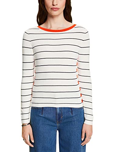 ESPRIT Damen 023ee1i310 Pullover, 402/Navy 3, L von ESPRIT
