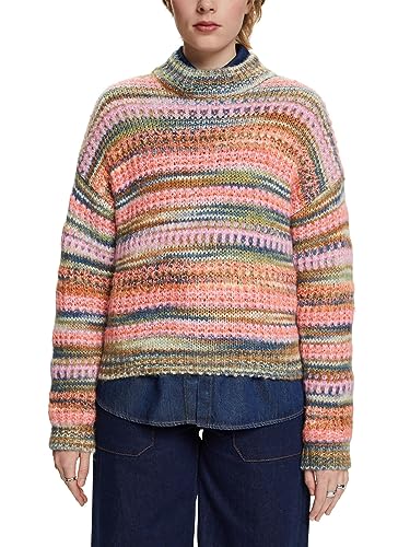 ESPRIT Gestreifter Pullover aus Wollmix von ESPRIT