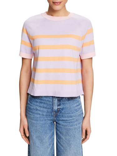 ESPRIT Damen 024ee1i320 Pullover, 572/Lavender 3, L von ESPRIT
