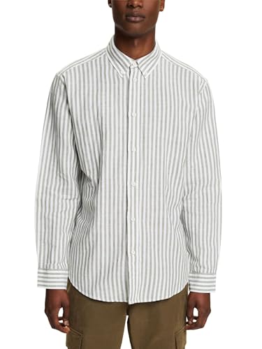 ESPRIT Herren 034ee2f303 Hemd, 345/Light Khaki, L von ESPRIT