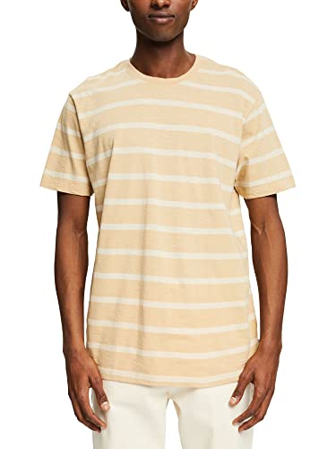 ESPRIT Herren 032EE2K315 T-Shirt, 287/SAND 3, L von ESPRIT