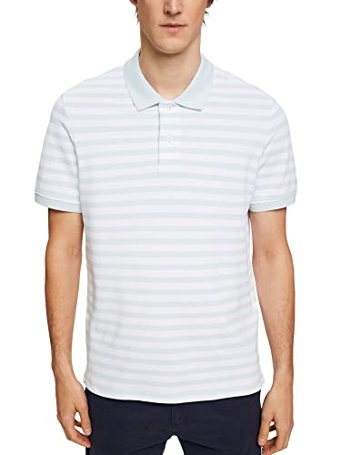 ESPRIT Herren 993EE2K302 Polohemd, 392/LIGHT Aqua Green 3, XL von ESPRIT