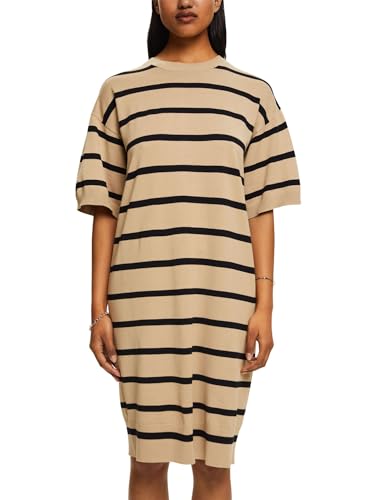 ESPRIT Damen 014ee1e306 Kleid, Light Beige, S EU von ESPRIT