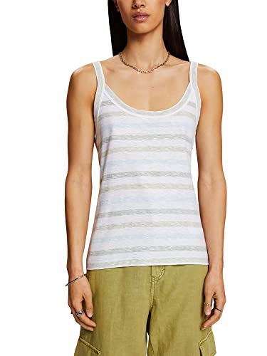 ESPRIT Damen 063EE1K313 T-Shirt, 347/LIGHT Khaki 3, S von ESPRIT