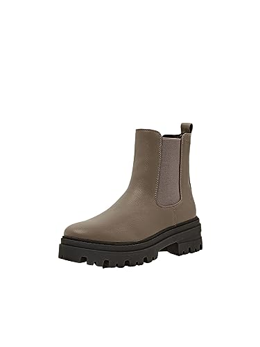 ESPRIT Grobe Boots in Lederoptik von ESPRIT