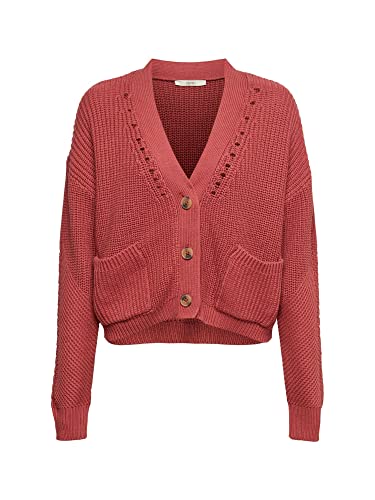 ESPRIT Grobstrick-Cardigan aus Baumwoll-Mix von ESPRIT