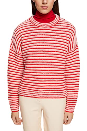 ESPRIT Damen 122EE1I306 Pullover, 633/RED 4, L von ESPRIT