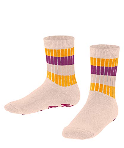 ESPRIT Haussocken Multi Stripe Rib Bio Baumwolle Kinder blau rot viele weitere Farben verstärkte Hüttensocken mit Muster atmungsaktiv Noppendruck rutschhemmend nachhaltig 1 Paar von ESPRIT