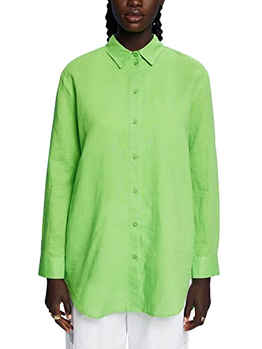 ESPRIT Damen 033EE1F327 Bluse, 310/GREEN, XS von ESPRIT