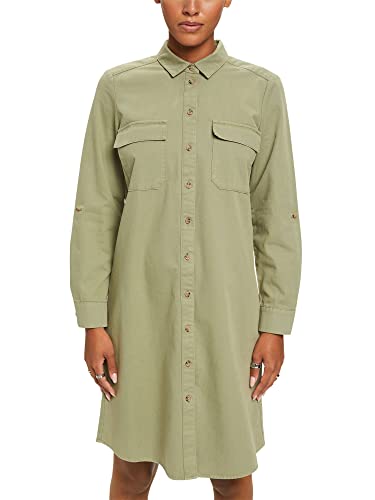 ESPRIT Damen 993EE1E306 Kleid, 345/LIGHT Khaki, 40 ESPRIT Damen 993EE1E306 Kleid, 345/LIGHT Khaki, 40 von ESPRIT