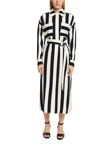 ESPRIT Damen 024ee1e312 Kleid, 001/Black, 42 von ESPRIT