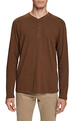 ESPRIT Herren 092EE2K302 T-Shirt, 255/BARK, L von ESPRIT