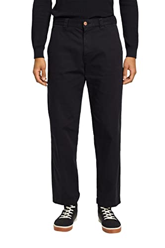 ESPRIT Herren 013CC2B304 Hose, 001/BLACK, 34/36 von ESPRIT
