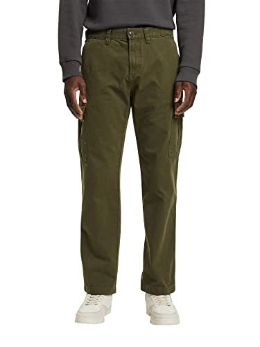 ESPRIT Herren 013EE2B310 Hose, Dark Khaki, 28/30 von ESPRIT